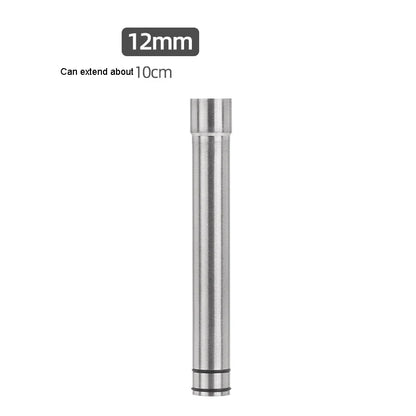AQUAPRO Mini Stainless Steel Skimmer – Inlet & Outlet Pipes for Aquarium Fish Tanks, Filtro Accessories