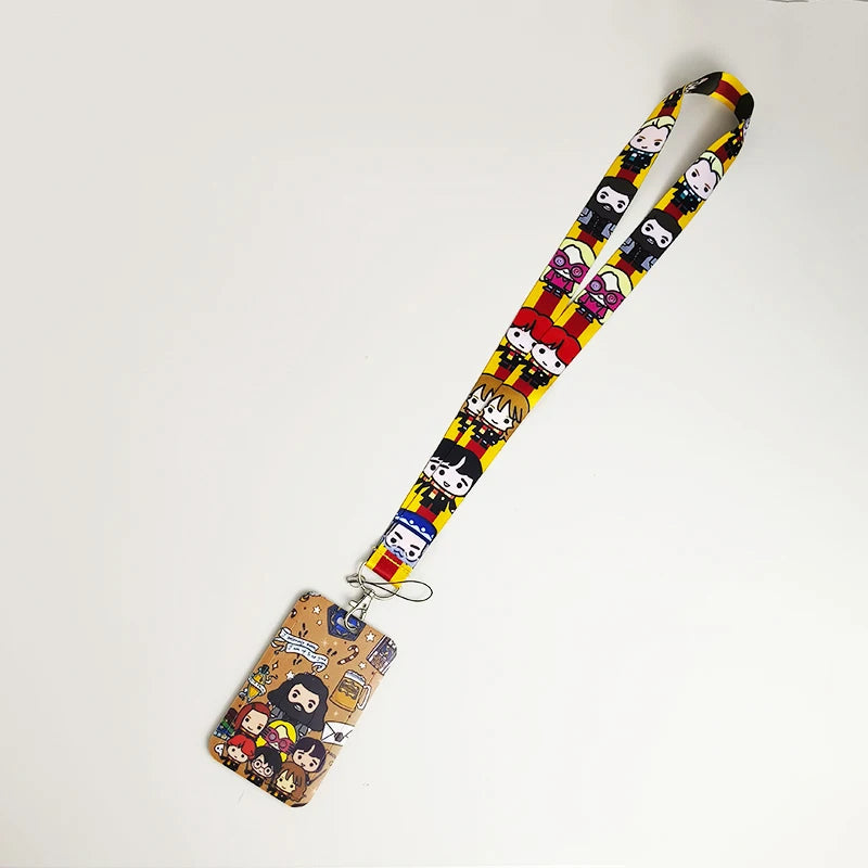 Anime Cartoon Neck Strap Lanyard – Toy Story, Princess ID Card Badge Holder, Phone Rope Keychain Gift