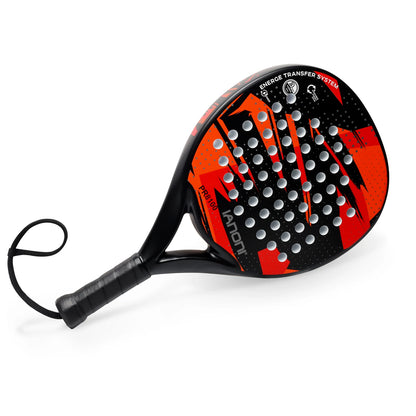 IANONI Padel Racket - Lightweight Carbon Fiber Surface with EVA Memory Flex Foam Core Tennis Racquets