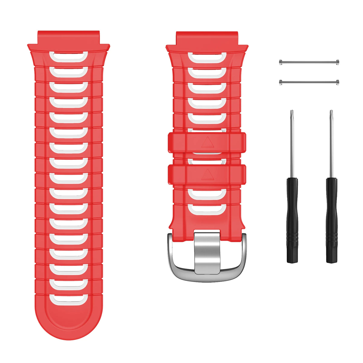 Garmin Forerunner 920XT Silicone Replacement Band - Soft Double-Color Rubber Sport Wrist Strap