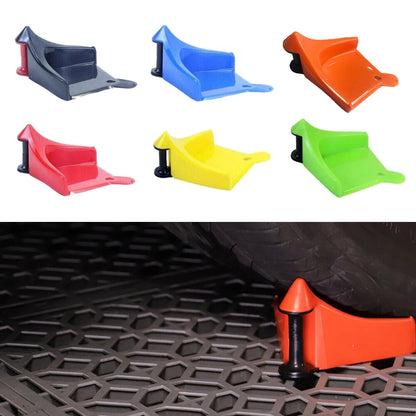 Portable Tire Wedge Hose Guides - Random Color Car Washing Water Pipe Tube Anti-Pinch Tools, Auto Hose Winder
