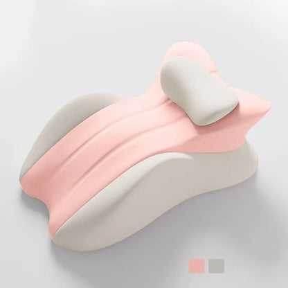 Prone Sleeping Pillow – Memory Foam Varicose Cushion, Ergonomic Waist & Cervical Traction Support for Body Relaxation