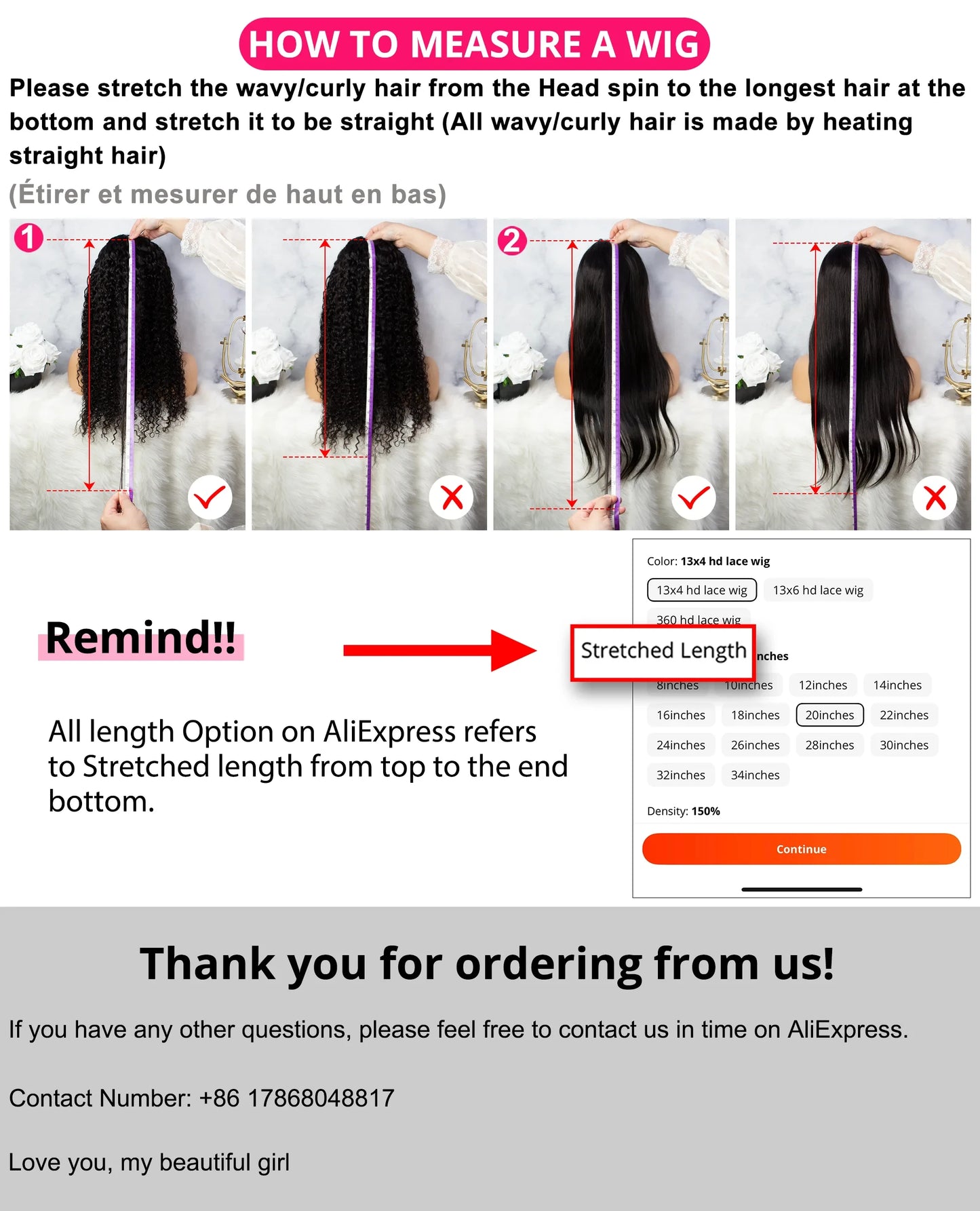 38 Inch 210% Density Bone Straight Lace Front Wig – HD Transparent 13x6 Brazilian Human Hair Wig for Women