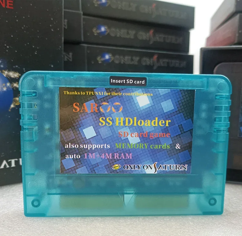SEGA Saturn 0.7 Firmware SAROO SS Fast Reading Card – TF/SD Card Direct Reading Accelerator for Console