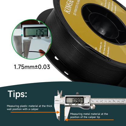KINGROON PETG 3D Printer Filament 1.75mm – 5KG/10KG Mix Color Rolls for FDM 3D Printing (1kg/roll)