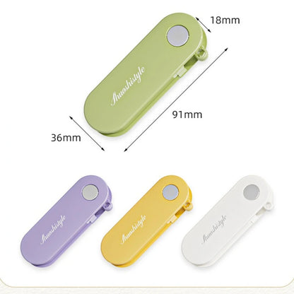 Portable Mini Stainless Steel Fruit Knife - Folding Peeler & Paring Knife for Kitchen and Household Use