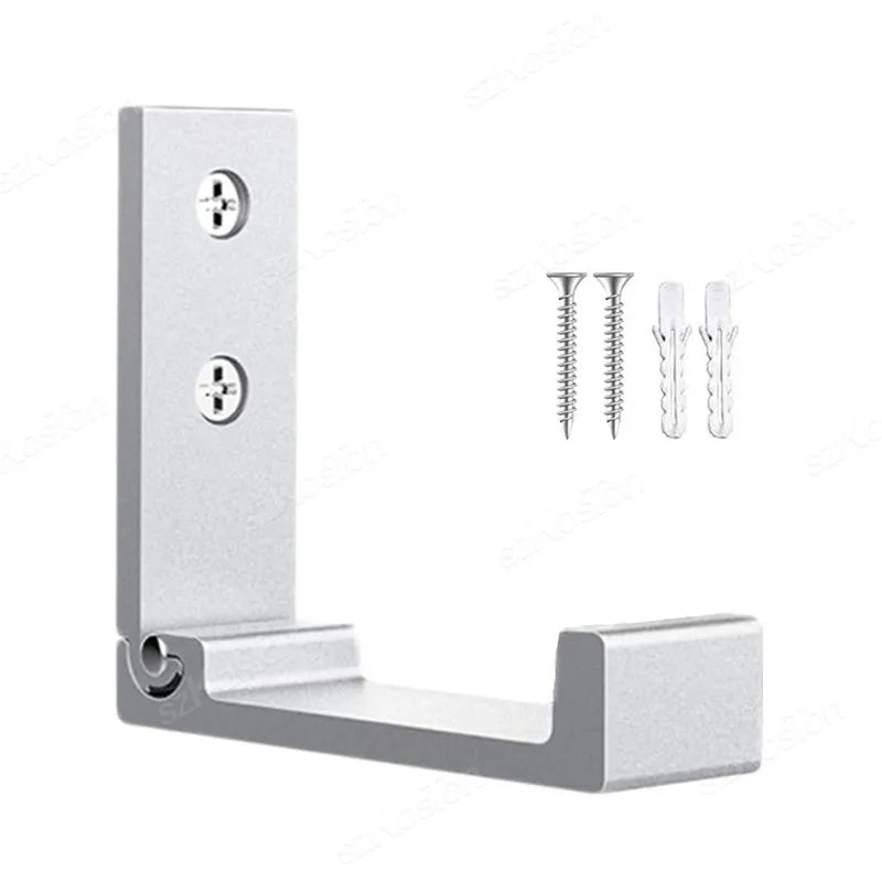 Folding Aluminum Alloy Wall Hooks – Rustproof Coat, Towel & Clothes Hanger (1/5/50 Pack)