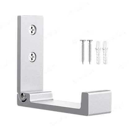 Folding Aluminum Alloy Wall Hooks – Rustproof Coat, Towel & Clothes Hanger (1/5/50 Pack)