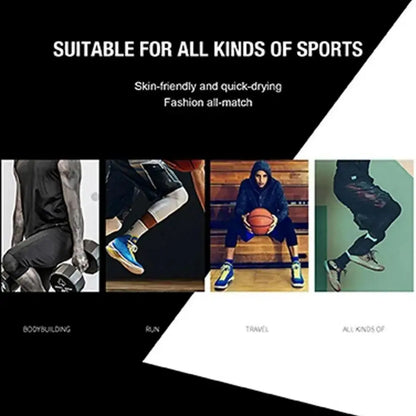One Leg Basketball Tights - Breathable Quick Dry Sports Leggings for Training & Performance