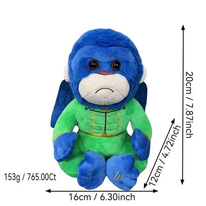 Wicked Movie Purple Monkey Plush Toy – 20CM Cartoon Soft Doll Room Decoration Gift