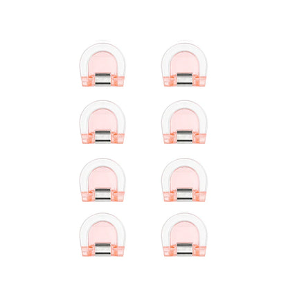 8PCS Invisible Pant Hem Clips - Non-Slip Leg Shortening Clips for Clothing Adjustment & Quick Fixing