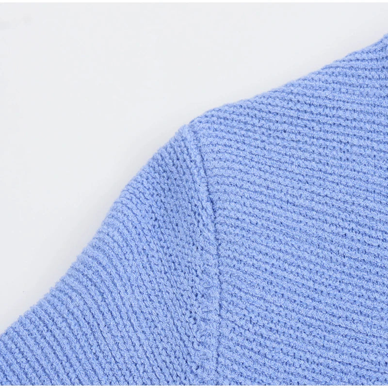 2025 New Women’s Knit Slim Mini Dress – Elegant Single-Breasted Solid Color Office & Daily Commuting Vestido