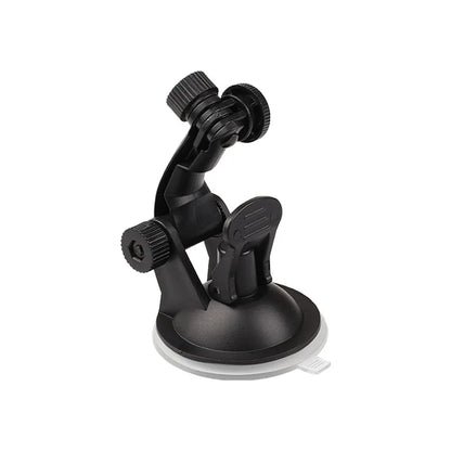 Suction Cup Car Mount with Tripod Adapter — Phone & GoPro Holder for Action Cameras