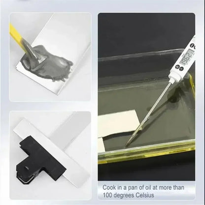 High-Temperature AB Metal Repair Glue – Strong Two-Part Adhesive for Metal, Plastic & Wood Bonding