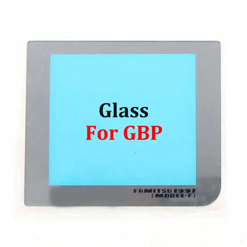 JCD Screen Lens Cover Protector for Game Boy Series | Plastic Glass with Adhesive for GB, GBA SP, GBC