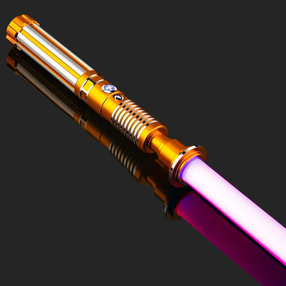 RGB Metal Lightsaber Sword Toy - LED Light-Up Saber for Cosplay, Kpop Fans & Collectors