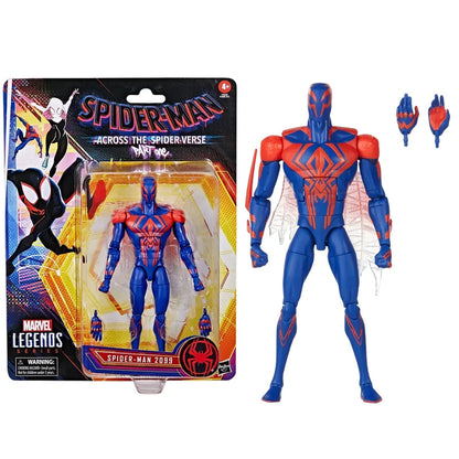 Spider-Man Venom Action Figure - 1/12 Scale Spider-Punk Carnage 2099 Deadpool Gwen Kraven Model Toy Gift