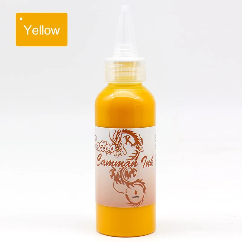 8-Color Airbrush Paint for Temporary Tattoos – 100ml Waterproof Body Art & Semi-Permanent Makeup