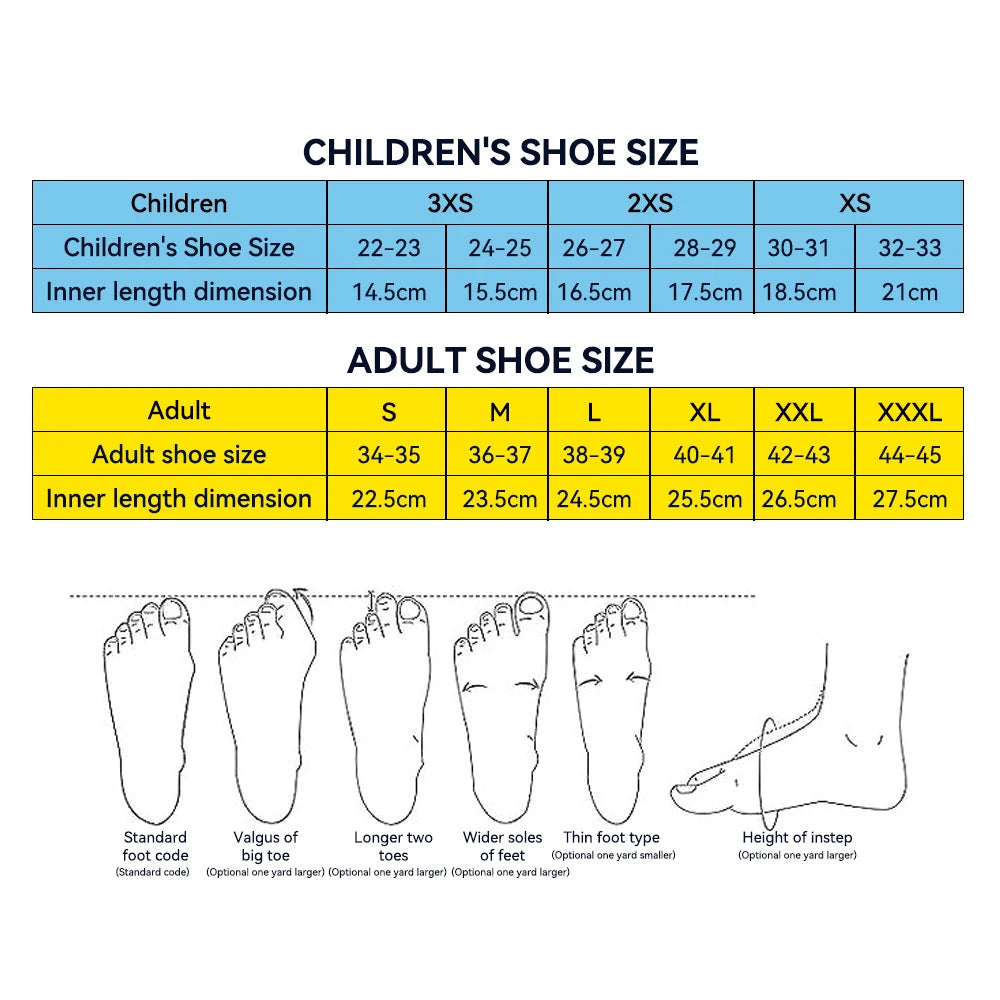 Quick-Dry Water Shoes with Rubber Sole – Non Slip Mesh Diving Socks for Beach, Swimming & Surfing – Unisex & Kids