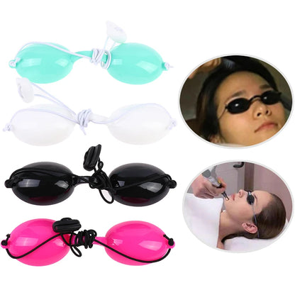 Adjustable Full Shading Safety Eyepatch Glasses - Laser Light Protection Goggles for Tattoo, Photon Beauty Clinics, and Patient Safety