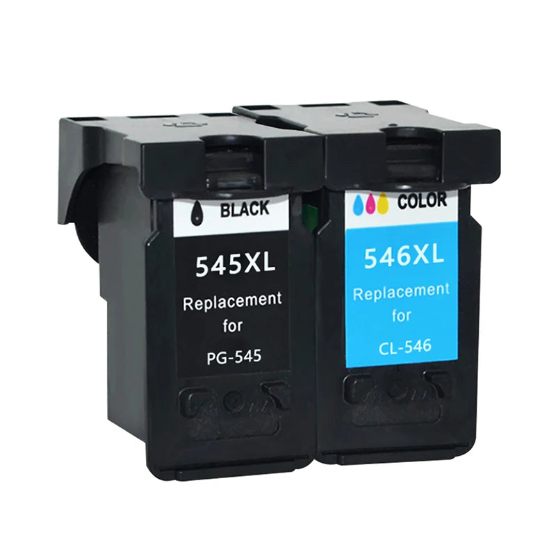 InkGarden 545XL / 546 Ink Cartridge Replacement for Canon – Compatible Ink for PIXMA MG3053, MX490, MX494 & MX495 Printers