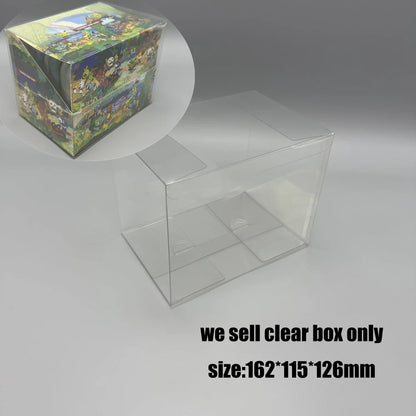 Transparent PET Storage Case - Protective Display Box for Pokémon TCG 25th Celebration Mini Tin Collection
