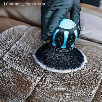 Multi-Purpose Car Detailing Brush – Soft Bristle Cleaning Tool for Interior Dusting, Scrubbing & Delicate Surfaces