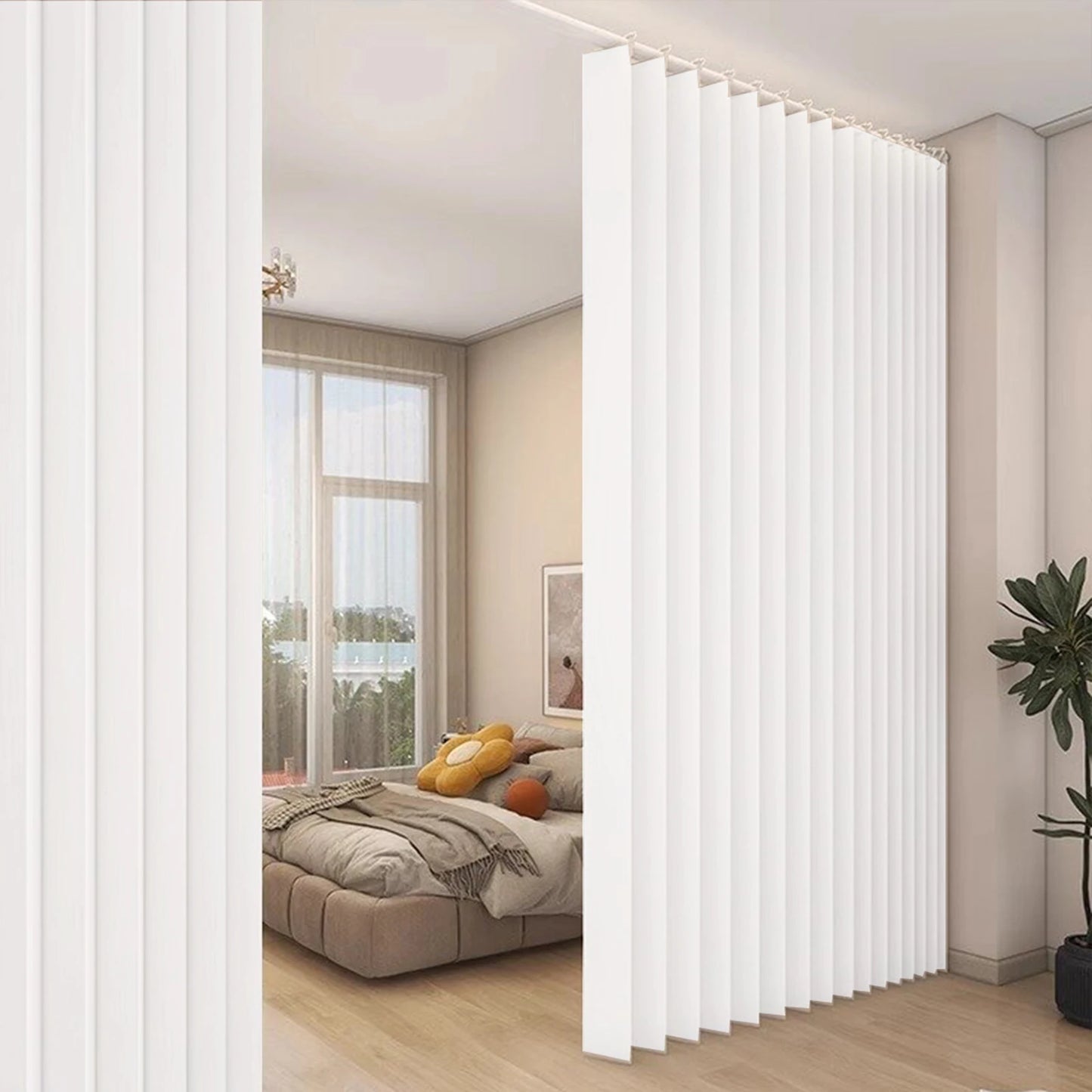 Extra Large Blackout Waterproof Curtain – Thermal Insulated Sliding Door & Shower Drapes for Living Room & Bedroom