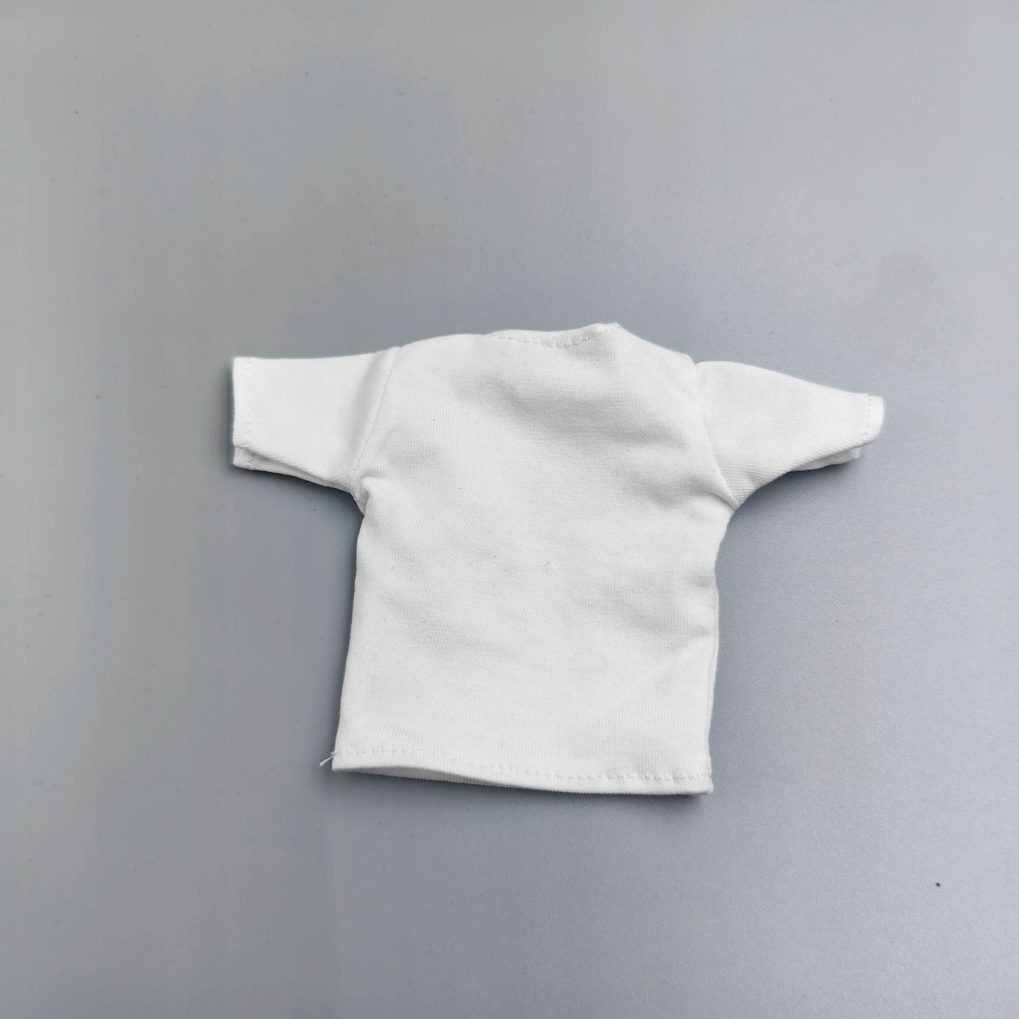 1/6 Scale Black T-Shirt for 12" (30cm) Action Figures — Male & Female DIY Model Accessories