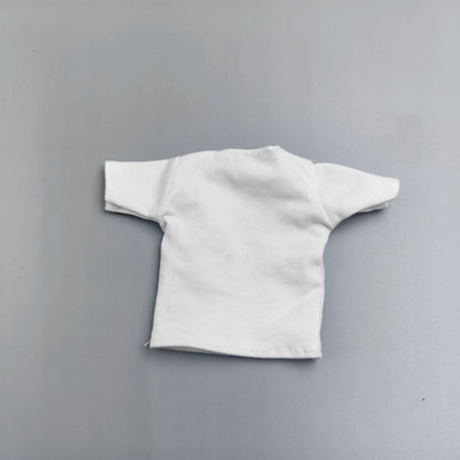 1/6 Scale Black T-Shirt for 12" (30cm) Action Figures — Male & Female DIY Model Accessories