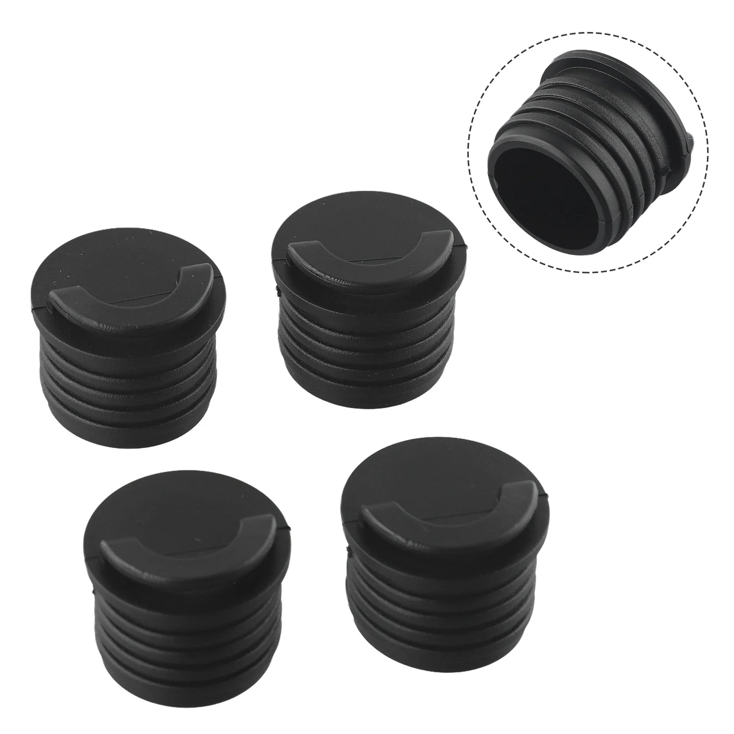 4-Pack Kayak Drain Plugs – 3.5 cm/1.20 inches for Canoe, Boat, and Bung Drain Holes, Practical Replacement Parts