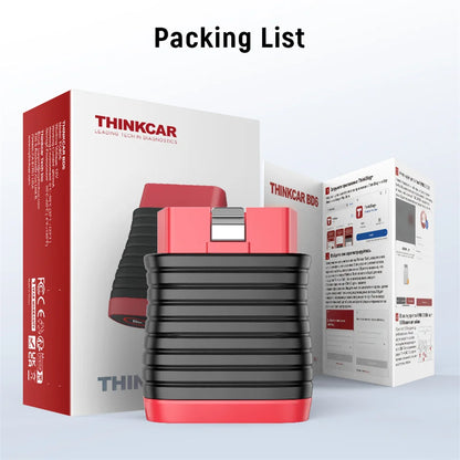 Thinkcar BD6 OBD2 Scanner — Full-System Diagnostic Tool with 5 Resets, Lifetime Free Wireless Car Code Reader for Android & iPhone, VS BT200