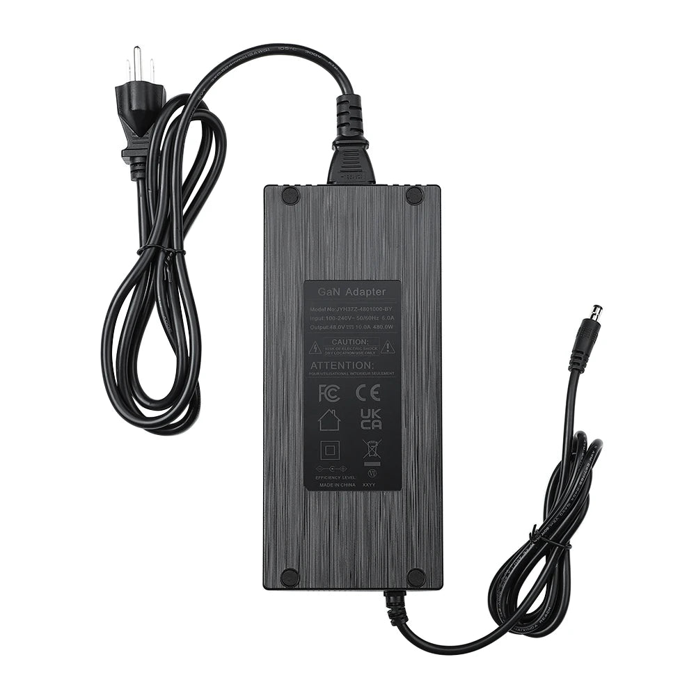 AIYIMA 48V 10A GAN Power Adapter – High-Power Supply for TPA3255 & TAS5630 Audio Amplifiers A07 A08