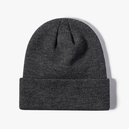 Winter Knit Beanie Hat - Warm Stretch Skull Cap for Boys Girls Adults in Black White Blue Pink & More Colors