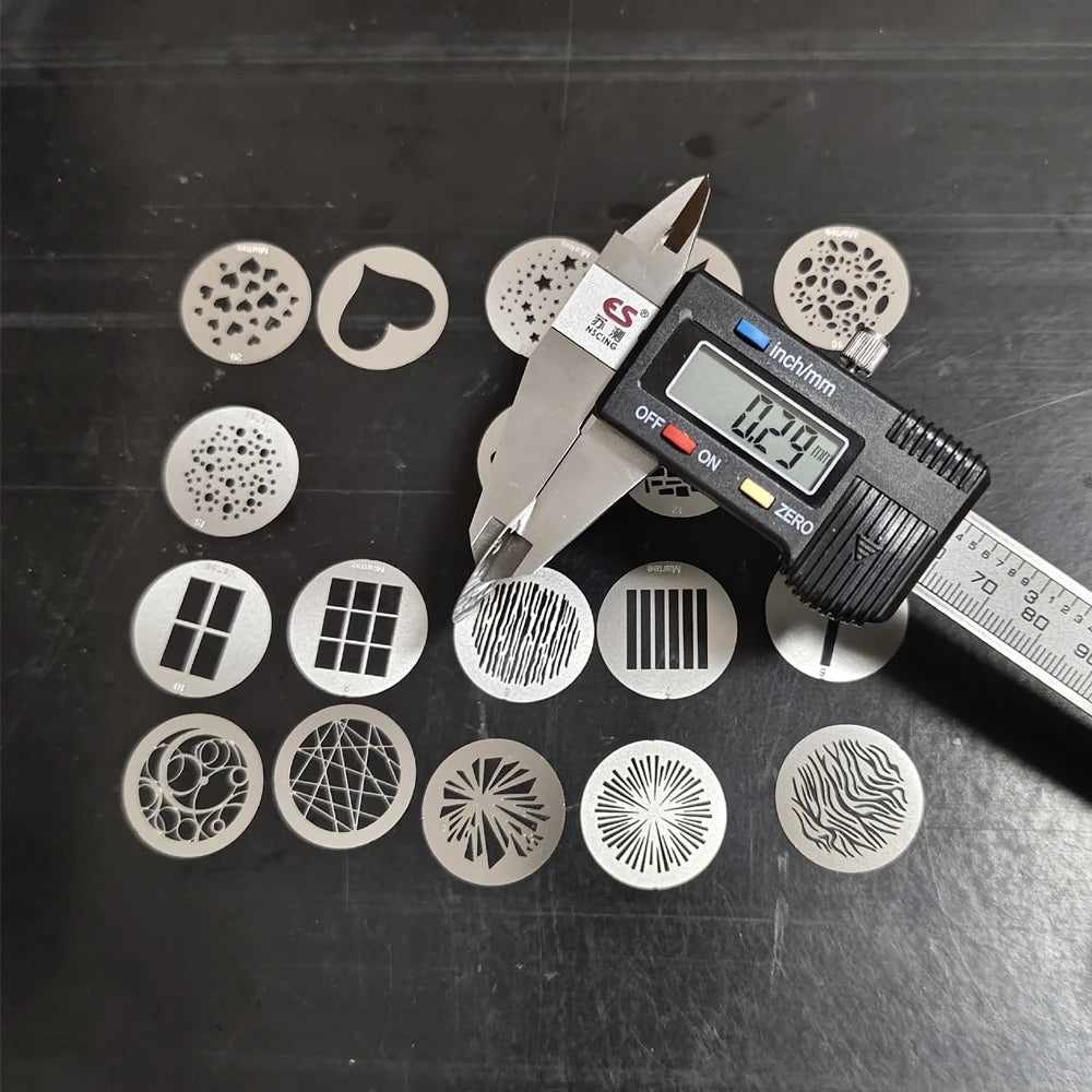 27mm Gobo Pattern Light - 22mm Creative Small Projection Auxiliary Scene Lighting Accessory