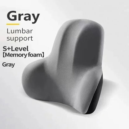 Memory Foam Lumbar Back Cushion Pillow for Car, Office & Gaming Chairs – Postpartum Pain Relief Support Seat Cushion