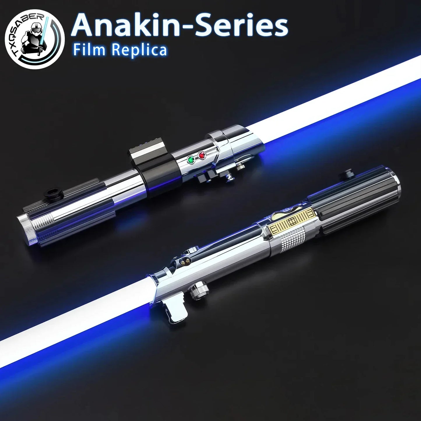 Anakin EP2 EP3 Lightsaber - SNV4 Proffie 2.2 Metal Hilt Heavy Dueling Cosplay Toy