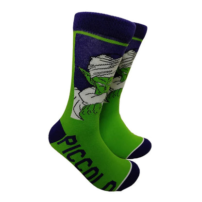 Men’s Anime Dragon Ball Socks - Harajuku Hip Hop Cosplay Fashion Funny Crew Socks