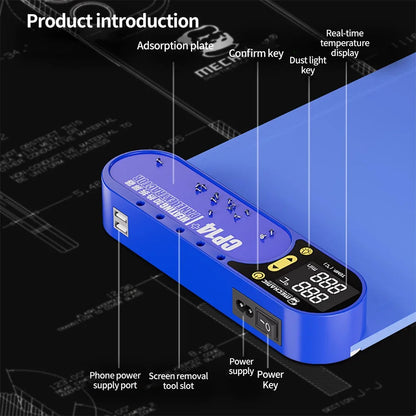 MECHANIC CP14+ LCD Screen Removal Heating Separator Silicone Pad for iPhone & iPad Repair Tool – Anti-Slip Screen Separator Mat