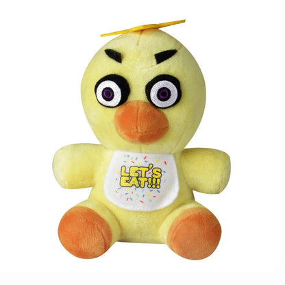 FNAF Freddy’s 18cm Plush Toy – Stuffed Bear & Rabbit Game Plush for Kids Birthday & Christmas Gift