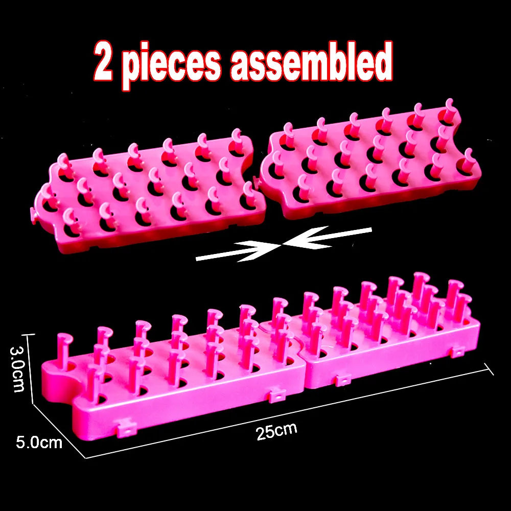 Loom Rubber Bands Bracelet Kit – DIY Woven Lacing & Knitting Craft Toy Gift for Kids