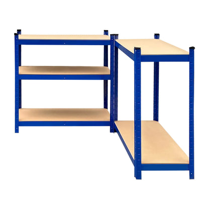 60"x28"x12" Heavy Duty 5-Tier Metal Storage Shelf Unit – Boltless Design, Easy to Assemble