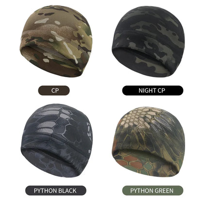 Men & Women Winter Fleece Watch Cap — Windproof Tactical Beanie for Hiking, Hunting & Outdoor Use