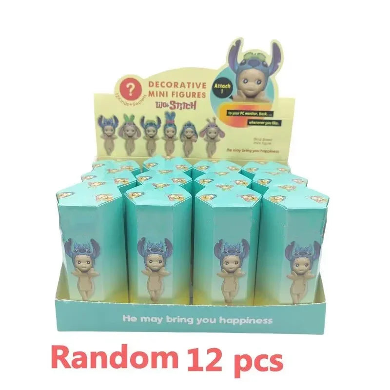 Kawaii Cartoon Blind Box Toy – Cute Surprise Character Collectible Gift for Christmas and Special Occasions