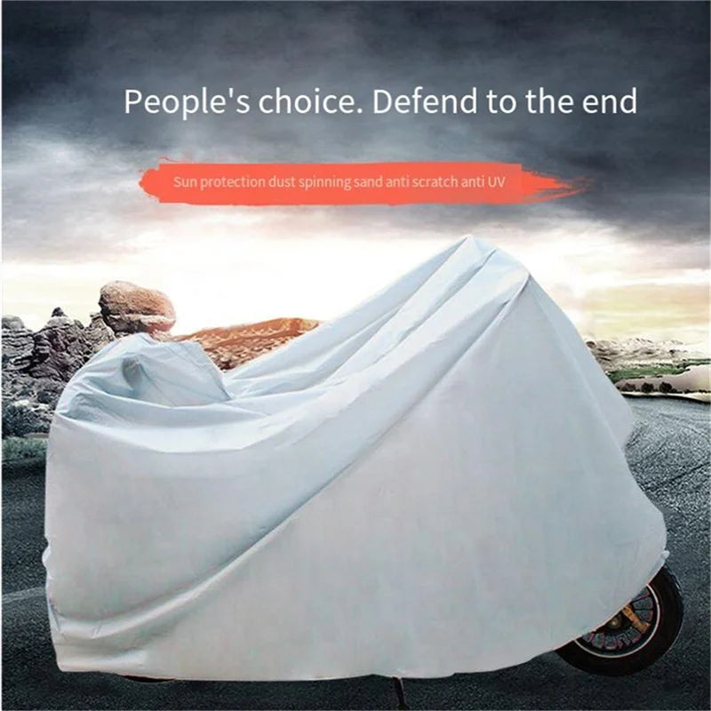 Waterproof Motorcycle Cover – UV Proof, Dust and Rain Protection for Outdoor and Indoor Use, Scooter and Bike Case