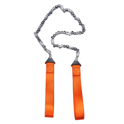 Outdoor Portable Hand-Drawn Wire Saw: 11 Teeth Multi-Function Chain Saw Tool for Mountaineering and Life-Saving