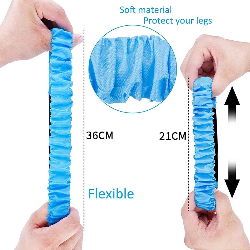 2-Person 3-Foot Group Game — Multiplayer Outdoor Foot Binding Rope, Elastic Sports Parent-Child Activity