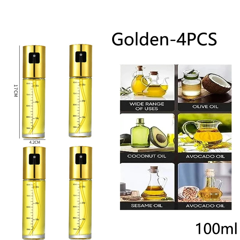 Glass Oil Sprayer Bottle - Olive Oil Mister for Cooking Salad BBQ Baking Kitchen Use