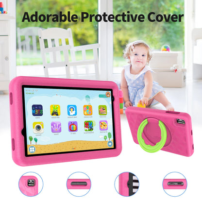 VASOUN Kids Tablet 8 Inch – Android 13, Quad-Core, 8GB RAM (4+4 Expand), 64GB ROM, 5000mAh, Dual Camera, WiFi, Parental Control