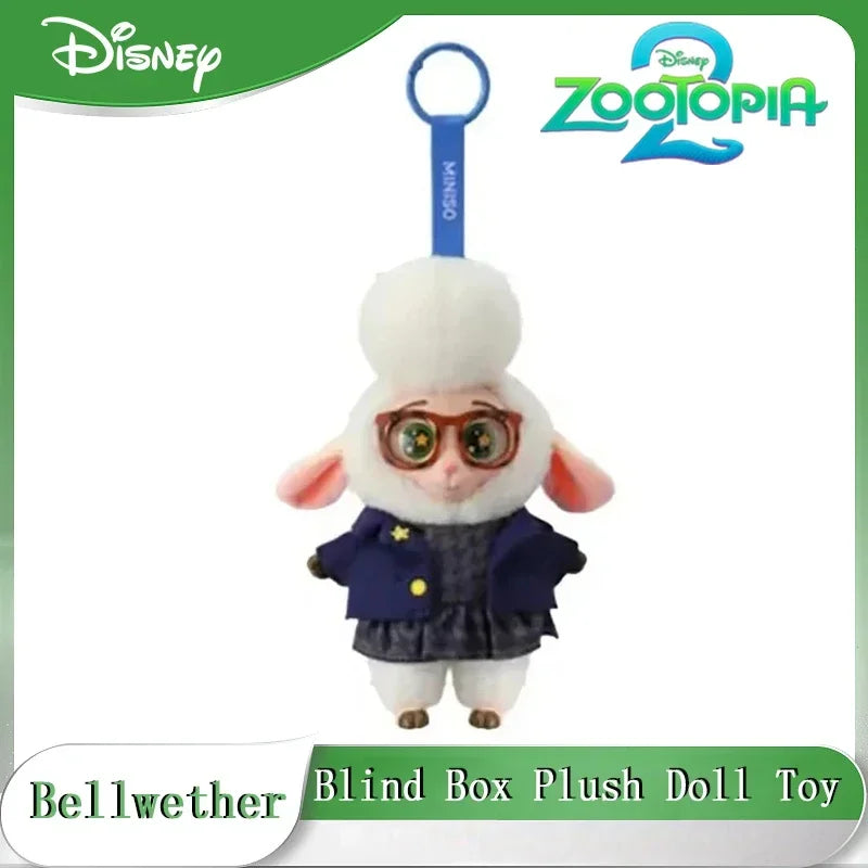 NEW 2026 Disney Zootopia Blind Box – Judy & Nick Vinyl Plush Cartoon Character Pendant, Trendy Toy Gift